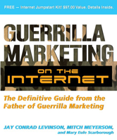 Guerrilla Marketing on the Internet: The Definitive Guide from the Father of Guerrilla Marketing 1599181940 Book Cover