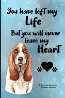 Pet Loss Journal Basset Hound: Guided Prompt Keepsake Workbook 1707941955 Book Cover