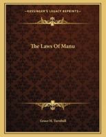 The Laws Of Manu 116306226X Book Cover
