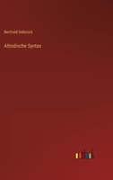 Altindische Syntax 3368239066 Book Cover