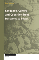 Language, Culture and Cognition from Descartes to Lewes null Book Cover