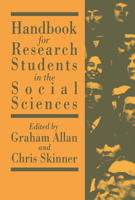 Handbook for Research Students in the Social Sciences 1850009368 Book Cover