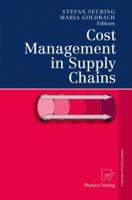 Cost Management in Supply Chains 3790815004 Book Cover