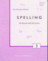 Spelling By Sound and Structure 0739905740 Book Cover