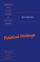 Bolingbroke: Political Writings (Cambridge Texts in the History of Political Thought) 116629093X Book Cover