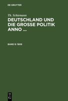 Deutschland Und Die Grosse Politik Anno 1909 3111119939 Book Cover