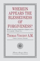 Wherein Appears the Blessedness of Forgiveness? 1946145491 Book Cover