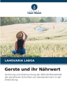 Gerste und ihr Nährwert (German Edition) 6208966639 Book Cover