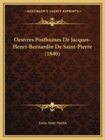Oeuvres De Jacques-henri-bernardin De Saint-pierre... 1271615991 Book Cover