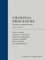 Criminal Procedure : The Post-Investigative Process 1531009204 Book Cover