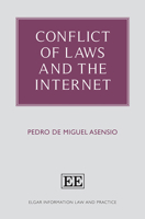 Conflict of Laws and the Internet 1788110811 Book Cover