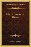 Life Of Honoré De Balzac... 1271011700 Book Cover