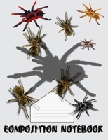 Composition Notebook: LOTS of tarantula spiders 1087473047 Book Cover