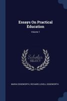 Practical Education; Volume 1 1986406075 Book Cover