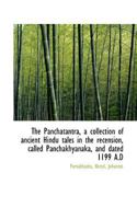 The Panchatantra, a Collection of Ancient Hindu Tales in the Recension, Called Panchakhyanaka 1113165227 Book Cover