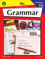Grammar: 100 Reproducible Activities (Photocopiable Blackline Masters) (Grades 5-6) 0880128119 Book Cover