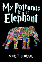 My Patronus Is An Elephant: 120 Page Blank Line Journal, Notebook 1699074569 Book Cover