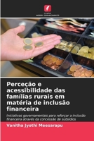 Perceção e acessibilidade das famílias rurais em matéria de inclusão financeira (Portuguese Edition) 6208254000 Book Cover