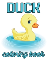 Duck Coloring Book B08BWGPQ16 Book Cover