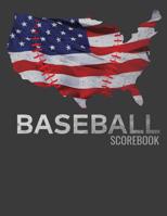 Baseball Scorebook: 120 pages of Baseball Scoresheets for games of any age 1081376112 Book Cover