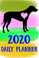 2020 Daily Planner: Rhodesian Ridgeback 2020 Daily Planner Calendar Schedule Organizer Appointment Journal Notebook For Rhodesian Ridgeback Dog Puppy Owners Lovers 1710116951 Book Cover