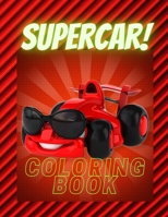 SuperCar Coloring Book B08XXZN95K Book Cover