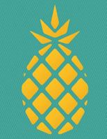 5 x 5 Graph Paper Notebook: Pineapple 1718991754 Book Cover