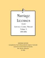 Lawrence County Marriages 1881-1886 1727035321 Book Cover