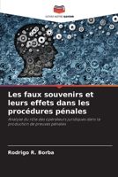 Les faux souvenirs et leurs effets dans les procédures pénales: Analyse du rôle des opérateurs juridiques dans la production de preuves pénales 6206327663 Book Cover