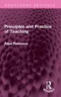 Principles and Practice of Teaching 1032389818 Book Cover