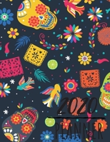 2020 Planner Daily Weekly Monthly: 12 Months Calendar Journal Organizer Jan 1,2020 to Dec 31,2020 Sugar Skull Navy Blue Cover 1673470564 Book Cover