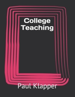 College Teaching 5519469466 Book Cover