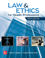 Law & Ethics for Health Professions 0073513830 Book Cover