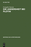 Die Andersheit Bei Plotin 3598776276 Book Cover