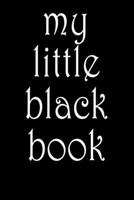My Little Black Book: Tabbed Address Notebook With Space For 600 Names 1686061064 Book Cover