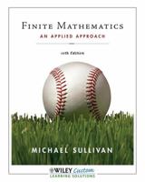 Finite Mathematics: An Applied Approach 0470539488 Book Cover