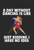 Tanzen Tanz Notizbuch: Tanzen Tanz Notizbuch f�r Liebhaber / Notizheft / Notizblock A5 (6x9in) Dotted Notebook / Punkteraster / 120 gepunktete Seiten 167889057X Book Cover
