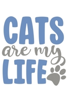 Cats Are My Life: Weekly Planner 2020, Organizer With Notes, Great Productivity Gift For Busy Professionals, New Employees, Workplace Office Gift 1673627714 Book Cover