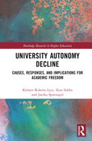 University Autonomy Decline 1032307552 Book Cover