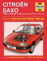 Citroen Saxo Petrol & Diesel (96 - 04) Haynes Repair Manual (Paperback) 1785213482 Book Cover