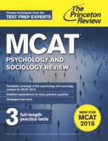 MCAT Psychology and Sociology Review: New for MCAT 2015 0804124736 Book Cover