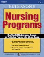 Peterson's Guide to Nursing Programs 0768921651 Book Cover