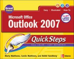 Microsoft Office Outlook 2007 QuickSteps (Quicksteps) 0072263733 Book Cover