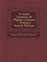 Liber Censuum 1017682461 Book Cover