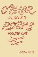 Other People's Poems: Volume I 1978190336 Book Cover