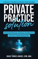 Private Practice Solution: Reclaiming Physician Autonomy and Restoring the Doctor-Patient Relationship B0CK3QR1XX Book Cover
