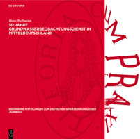 50 Jahre Grundwasserbeobachtungsdienst in Mitteldeutschland 3112750403 Book Cover