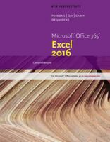 New Perspectives Microsoftoffice 365 & Excel 2016: Comprehensive 1305880404 Book Cover