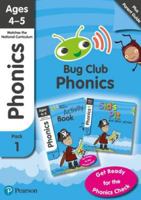 Phonics - Learn at Home Pack 1 (Bug Club), Phonics Sets 1-3 for ages 4-5 (Six stories + Parent Guide + Activity Book) 1292377658 Book Cover
