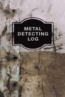 Metal Detecting Log Book: Metal Detectorists Record Book, Dirt Fishing Notebook, Pocket Size Treasure Hunting Journal, Metal Detector Gift 1953557325 Book Cover